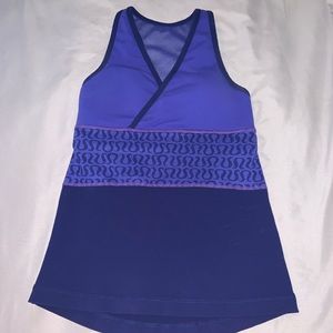 purple lululemon tank top
